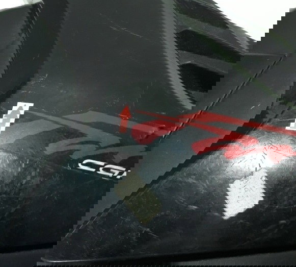 Carenagem Lateral Esq Honda Cg 150 09/13 Ori 11926 Avaria Preto