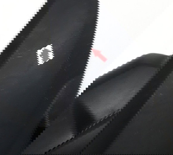 Carenagem Lateral Esq Honda Cg 150 09/13 Ori 11926 Avaria Preto