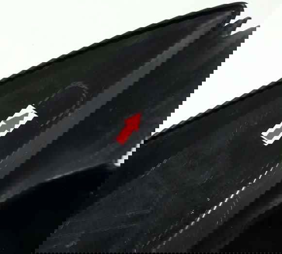 Carenagem Lateral Esq Honda Cg 150 09/13 Ori 11926 Avaria Preto