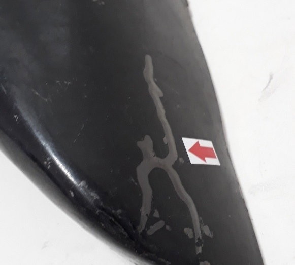 Carenagem Rabeta Esq Honda Cg 125 00/08 Paralelo 31059 Preto