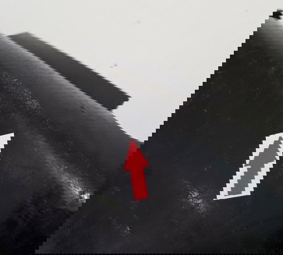 Carenagem Rabeta Dir Honda Cg Fan 125 09/13 Ori 25908 Avaria Preto