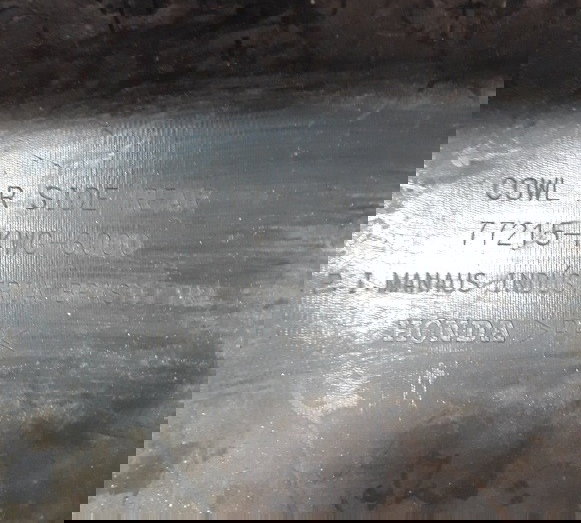 Carenagem Rabeta Dir Honda Cg Fan 125 09/13 Ori 25908 Avaria Preto