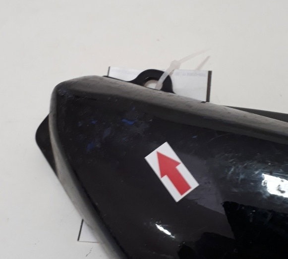 Carenagem Rabeta Esq Cg 150 04/08 Paralelo 22400 Avaria Preto