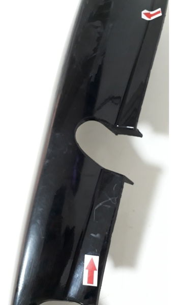 Carenagem Rabeta Esq Honda Cg 125 Fan 09/12 Avaria 19553