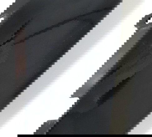 Carenagem Rabeta Esq Honda Cg 125 Fan 09/12 Avaria 19553 Preto