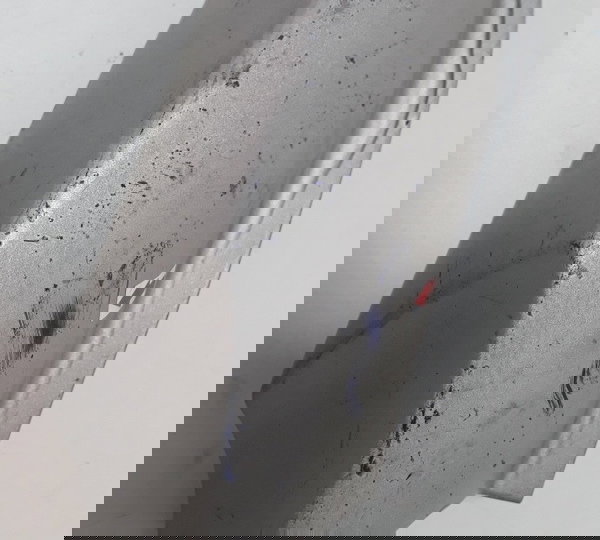 Carenagem Rabeta Esq Cg 150 09/13 Paralelo 25878 Avaria  Cinza