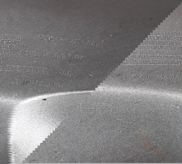 Carenagem Rabeta Dir Honda Cg 150 09/13 Ori 25886 Avaria Cinza