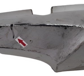 Carenagem Rabeta Dir Honda Cg 150 09/13 Ori 25886 Avaria Cinza