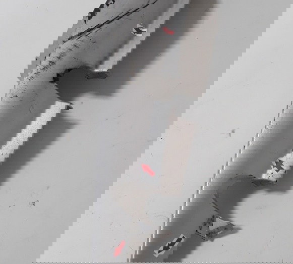 Carenagem Rabeta Esq Honda Cg 150 09/13 Orig Avaria 31352 Prateado