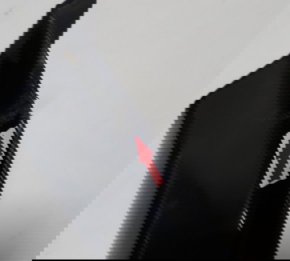 Carenagem Rabeta Esq Cg 160 Start 16/21 Ori 35053 Avaria Preto