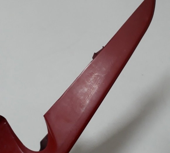 Carenagem Rabeta Esq Cg 160 Fan/start 16/23 Paralela 33873 Vermelha