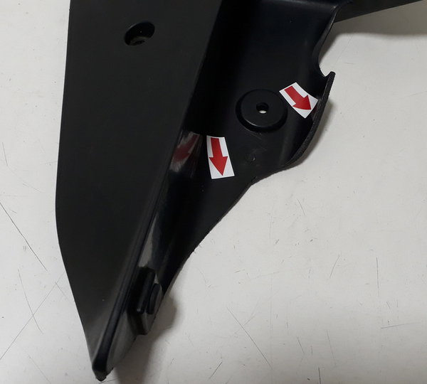 Acabamento Interno Aba Z750 08/12 L/d Orig Quebrada 46332 Preto