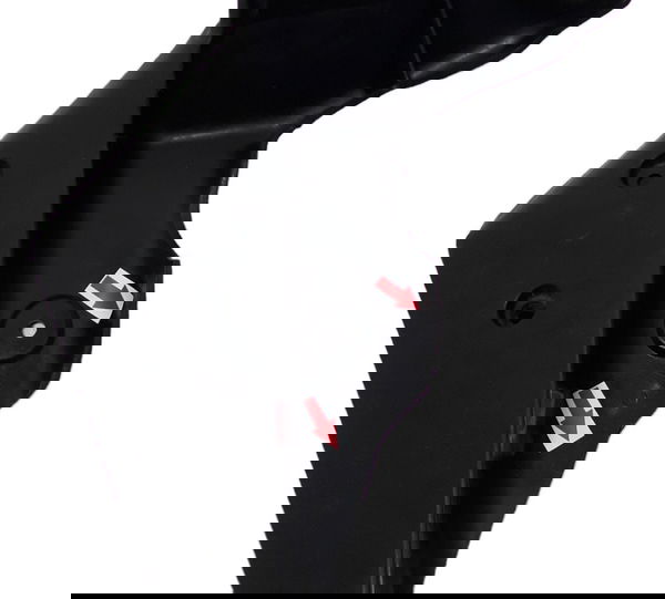 Acabamento Interno Aba Z750 08/12 L/d Orig Quebrada 46332 Preto