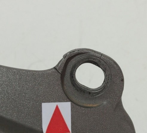 Carenagem Rabeta Dir Cb 600f Hornet 08/11 Orig Avaria 21051 Prateado