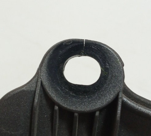 Carenagem Rabeta Dir Cb 600f Hornet 08/11 Orig Avaria 21051 Prateado