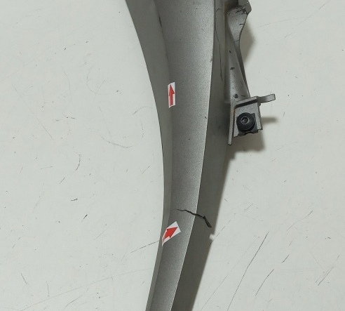 Carenagem Rabeta Esq Cb 600f Hornet 08/11 Trincada 21052 Prateado