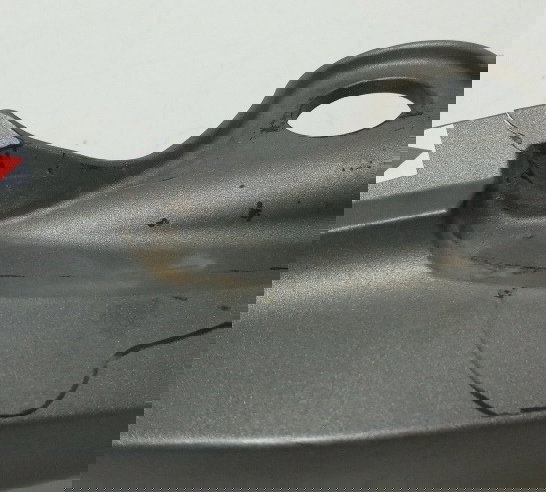 Carenagem Rabeta Esq Cb 600f Hornet 08/11 Trincada 21052 Prateado