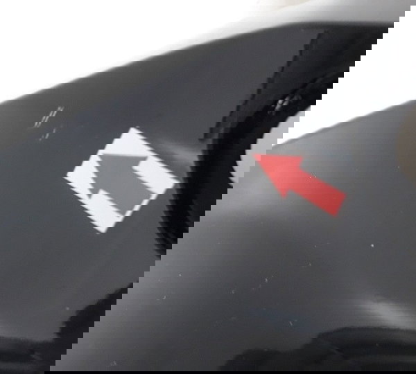 Carenagem Aba Tanque Esq Honda Cb500x 2020 Orig Avaria 15633 Preto