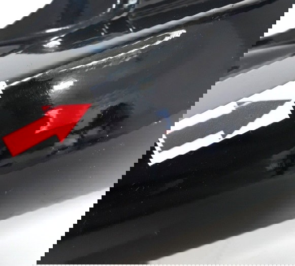 Par Carenagem Rabeta Hornet 600f 2008 Original Avaria 16264 Preto