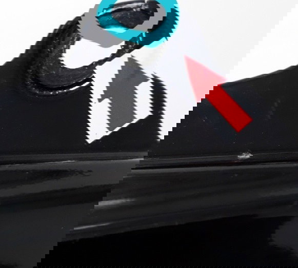 Par Carenagem Rabeta Hornet 600f 2008 Original Avaria 16264 Preto