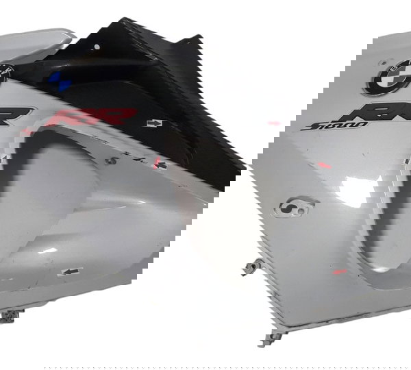 Carenagem Lateral Bmw S1000 Rr 10/14 L/e Orig Detalhes 48022 Branco