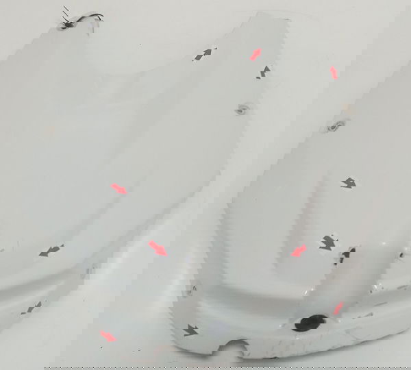 Carenagem Capa Tanque Bmw S1000rr 10/14 Orig Avaria 13928 Branco