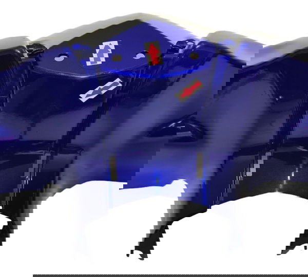 Carenagem Guidão Yamaha Fluo 125 Original Descrição 46901 Azul