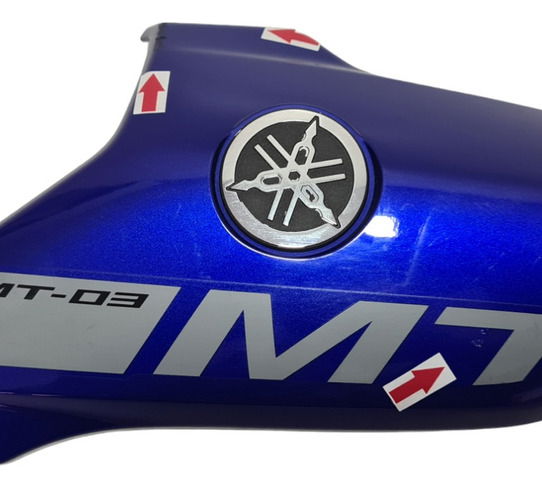 Carenagem Aba Tanque Esq Yamaha Mt-03 21/24 Descrição 46849 Azul