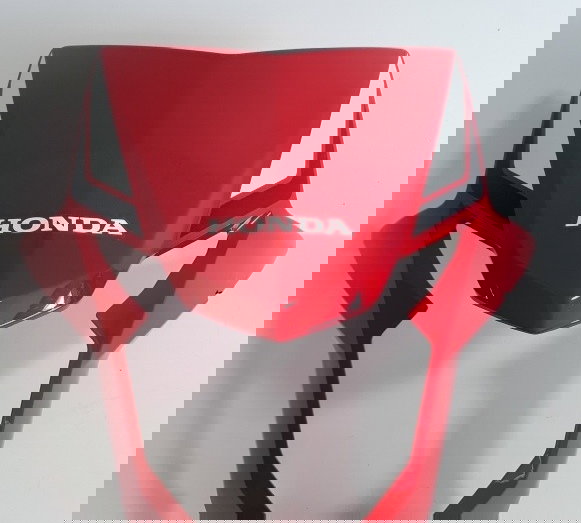 Frontal Moldura Farol Honda Xre 300 2019 Atenção (8235)  Vermelho