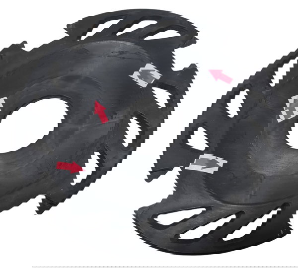 Acabamento Disco Diant. Honda Xre 300 2011 Descrição 46768 Preto