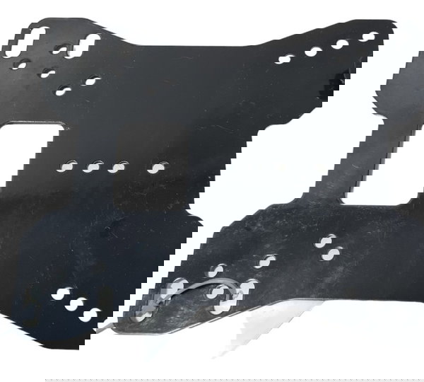 Suporte Salva Placa Universal 45120  Preto