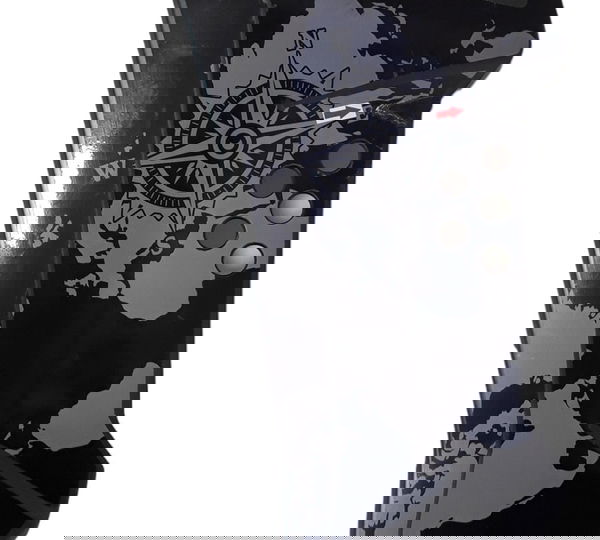 Carenagem Aba Tanque Bmw F850 Gs L/e Orig Detalhe 45870 Cinza