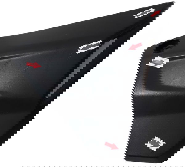 Carenagem Tampa Bateria Bmw R1250 Gs L/d Orig 45948 Preto