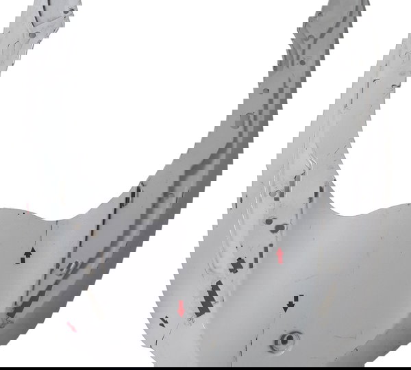 Carenagem Inferior Farol Triumph 675 13/14 Ori Detalhe 45918 Branco