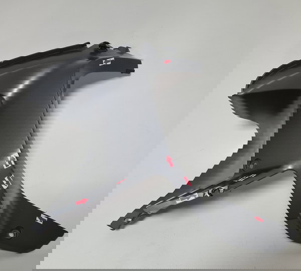 Carenagem Lateral Esq Bmw R1200 Gs Adv 14/20 Descrição 44644 Cinza