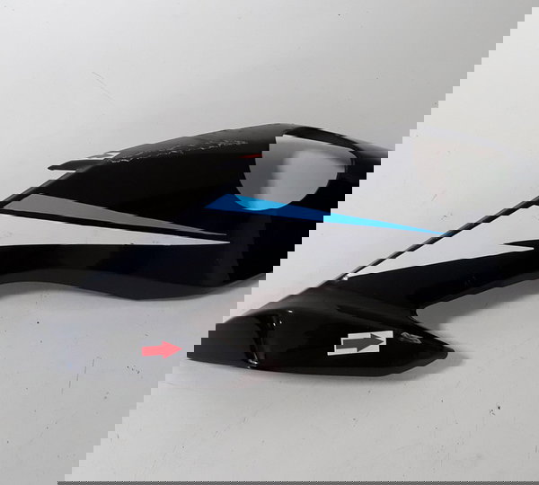 Carenagem Bananinha Farol Cg 160 Fan 22/23 L/e Detalhe 44540 Preto