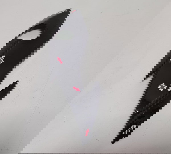 Carenagem Bananinha Esq Cg 160 Start 22/24 Descrição 43967 Preto