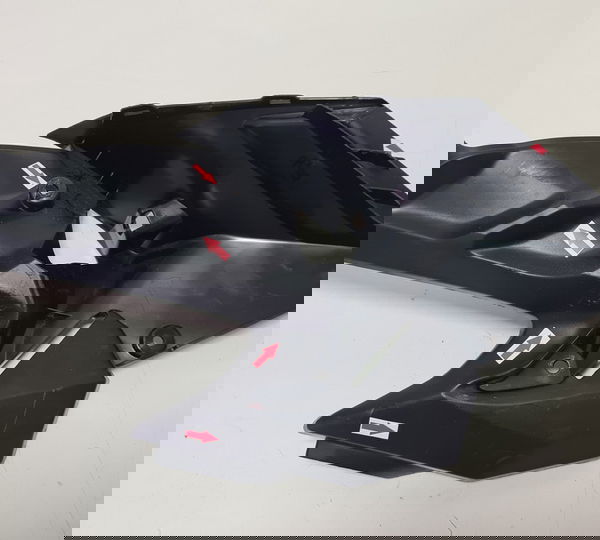 Acabamento Aba Tanque Dir Cg 160 Fan 22/24 Descrição 43893 Preto