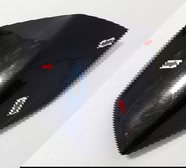 Carenagem Frontal Yamaha Factor 150 16/20 Descrição 41573 Preto