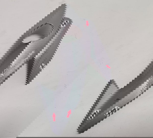 Carenagem Bananinha Dir Cg 160 Titan 16/21 Descrição 43591 Prateado