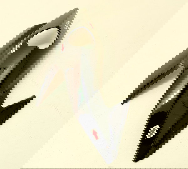 Carenagem Bananinha Esq Cg 160 Titan 16/21 Descrição 42818 Preto