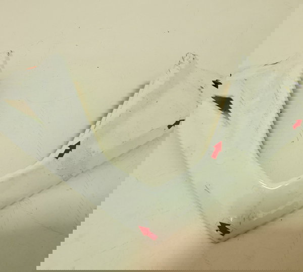 Carenagem Frontal Superior Honda Elite 125 Descrição 42827 Branco