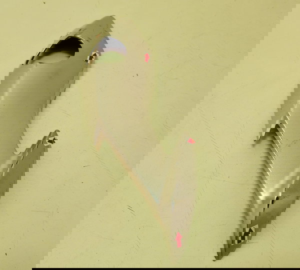 Carenagem Bananinha Esq Cg 160 Fan 22/24 Descrição 42822 Prateado