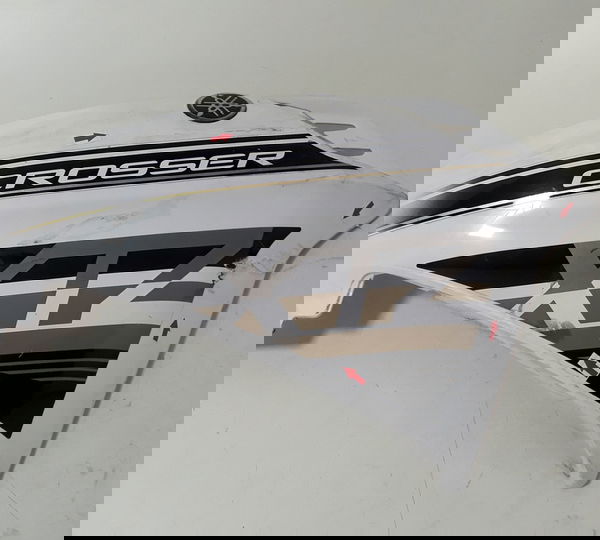 Carenagem Aba Tanque Dir Xtz 150 Crosser Ori Descrição 41990 Branco