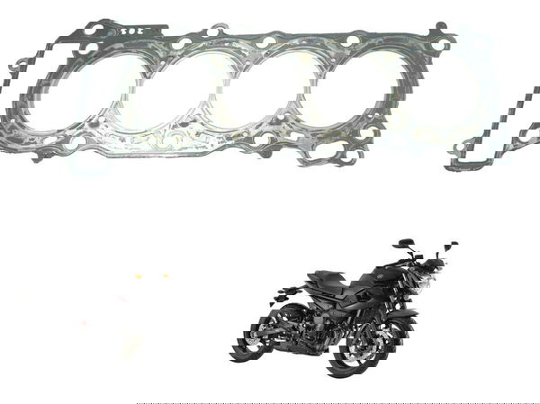 Junta Cabeçote Yamaha Xj6 N 10-12 Original