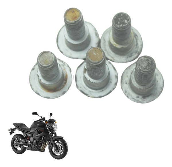 Kit Parafusos Freio Dianteiro Yamaha Xj6 N 10-12 Original