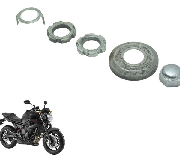 Porca Mesa Superior Yamaha Xj6 N 10-12 Original