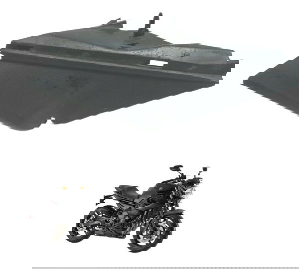 Acabamento Lateral Direito C/ Avaria Yamaha Xj6 N 10-12 Orig