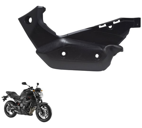 Carenagem Quadro Lateral Dir C/ Avaria Yamaha Xj6 N 10-12