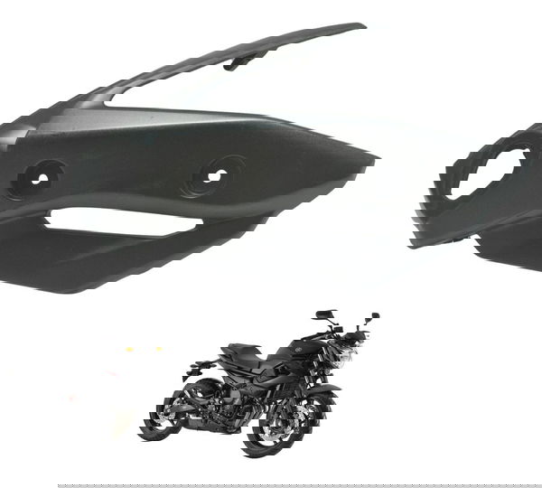 Carenagem Farol Direito C/avaria Yamaha Xj6 N 10-12 Original